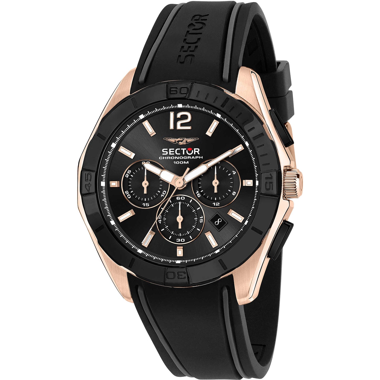 Orologio Uomo Cronografo 790 Rosato e Nero R3271636001