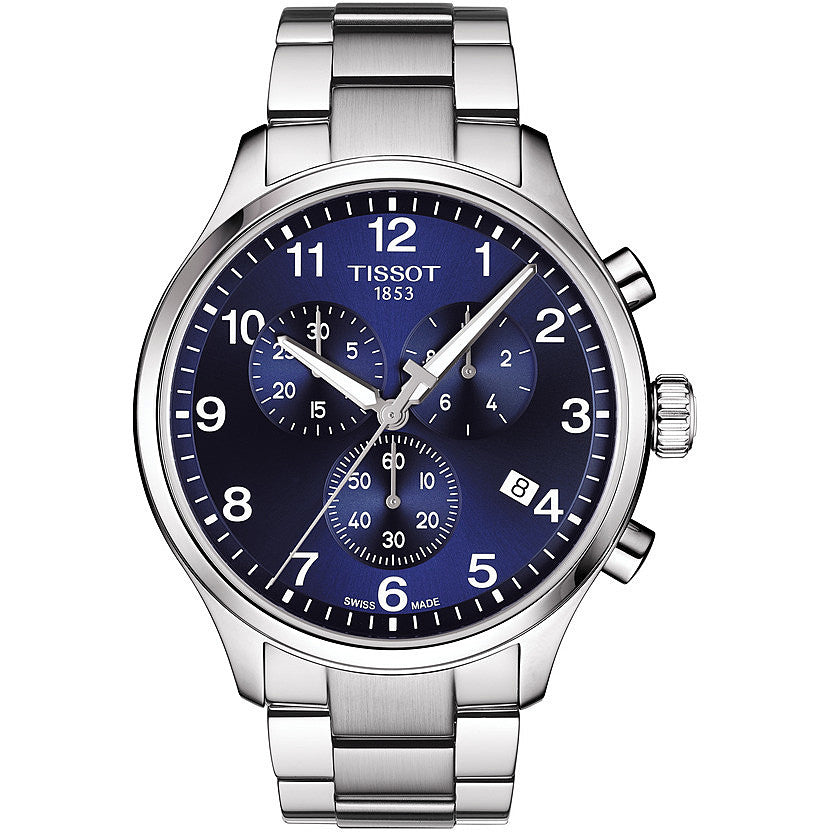 Reloj Chrono XL Classic Hombre Acero y Azul T1166171104701