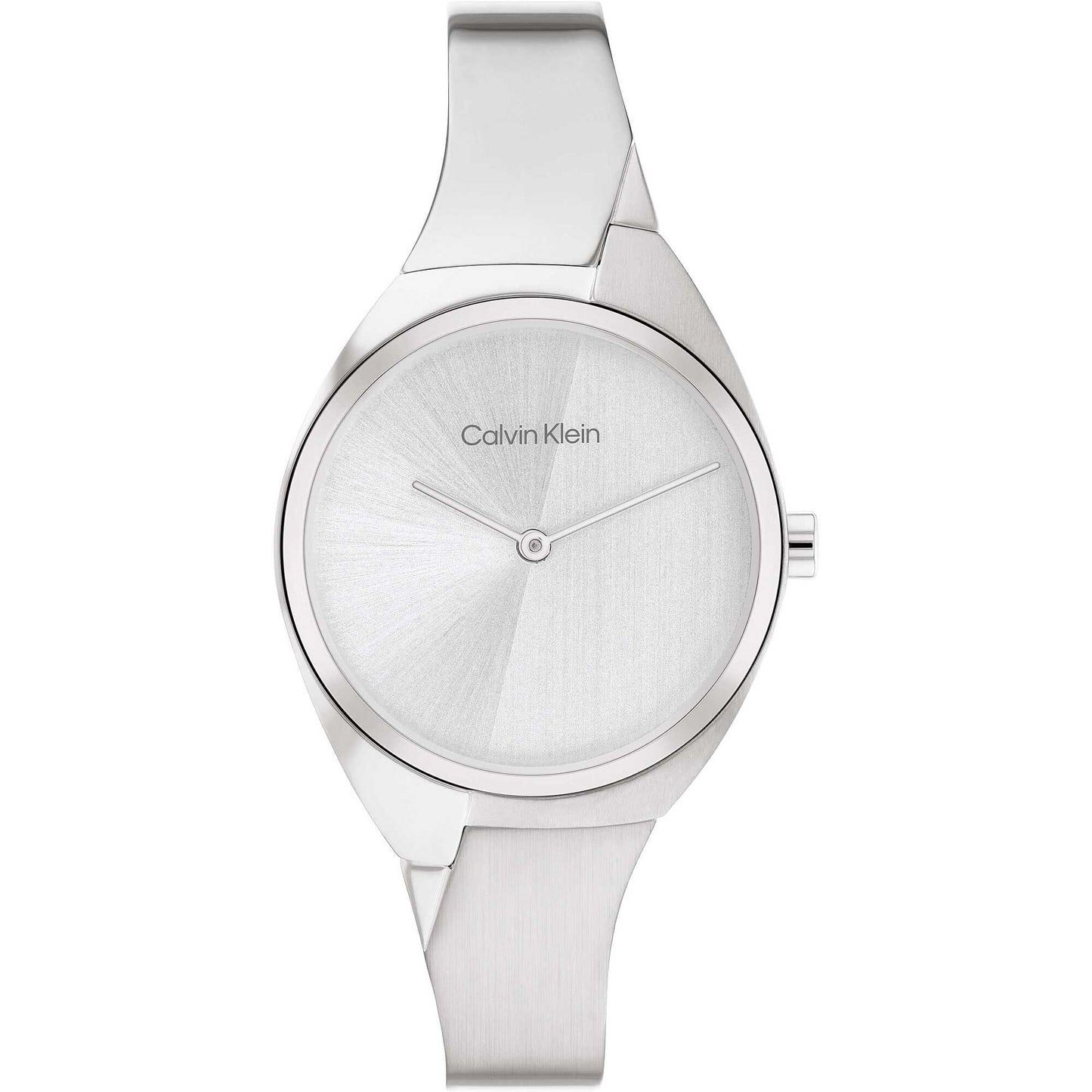 Reloj Mujer Escultural Acero y Blanco 25200234