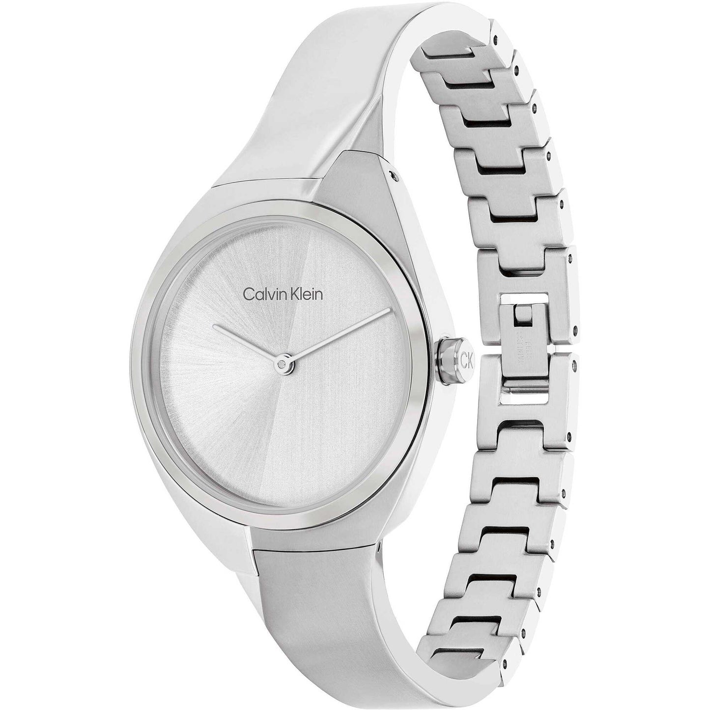 Orologio Donna Sculptural Acciaio e Bianco 25200234