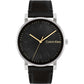 Reloj Timeless de acero y negro para hombre 25200262