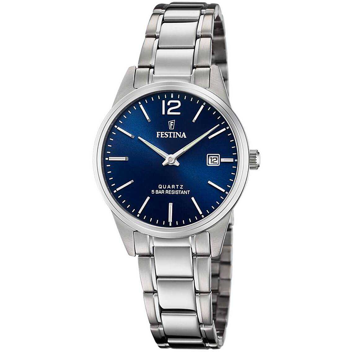 Orologio Donna Classics Acciaio e Blu F20509/3