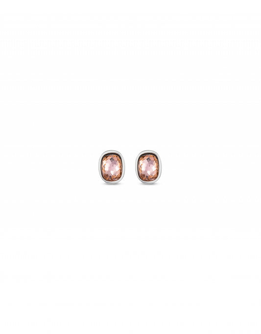 Pendientes Mademoiselle Cristal Rosa PEN0790MTLRSA0U