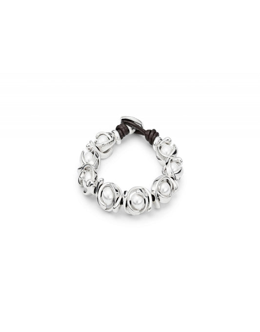 Bracciale Double Moon PUL2222BPLMTL