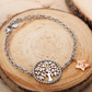 Pulsera Talismanes Arbol De La Vida Y Estrella SAQE14