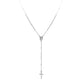 Rosario Uomo Classico Argento Diamantato CRO30BD