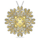 Collar Flor Eterna con Cristales y Circonitas 5642857