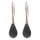 Orecchini Rosati con Zirconi Neri WSBZ01236.BS
