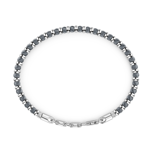 Bracciale Uomo Solo Maglia in Argento ESB189